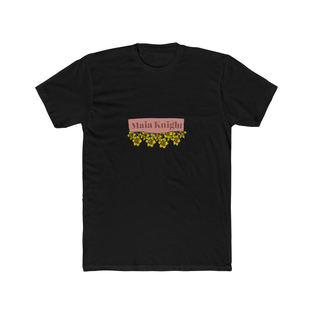 Maia Knight Flowers T Shirt - Floral Influencer Fan Gift