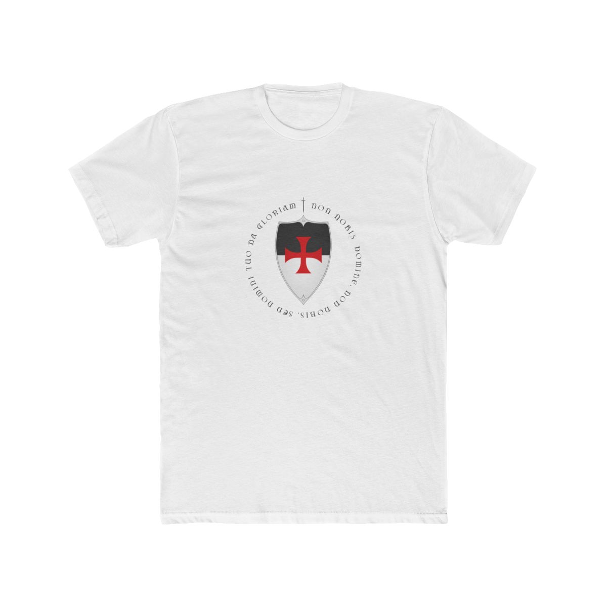 Knights Templar Crusader Motto and Cross T Shirt - Official t-shirts merchandise