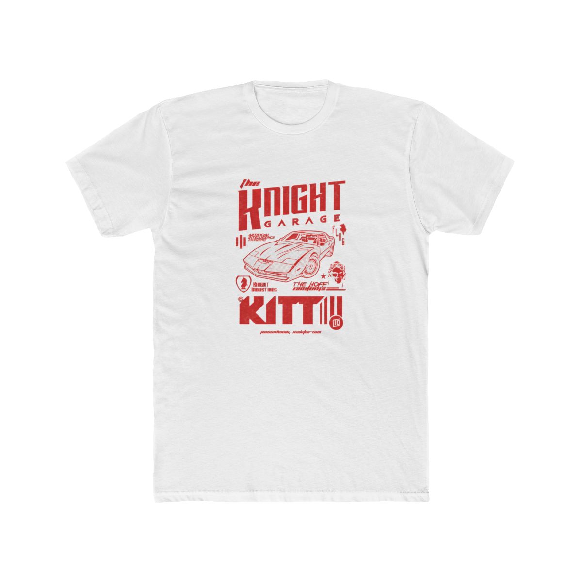 Knight Garage T Shirt - Official t-shirts merchandise