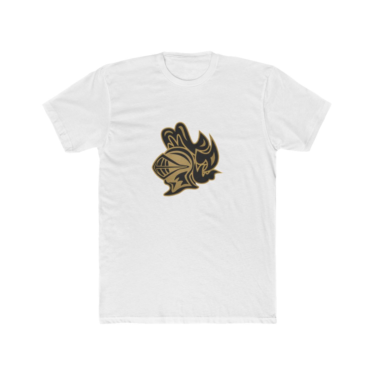 Knights Helmet in Black and Gold T Shirt - Official t-shirts merchandise