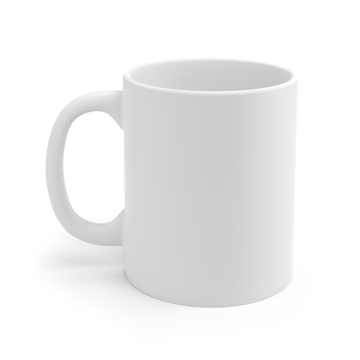 Maia Knight "Maia Knight & Twins" White Mug - alternate angle 2, merchandise