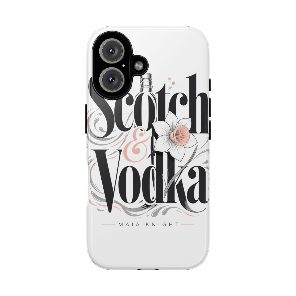 Maia Knight "Scotch & Vodka" Phone Case - alternate angle 1, merchandise