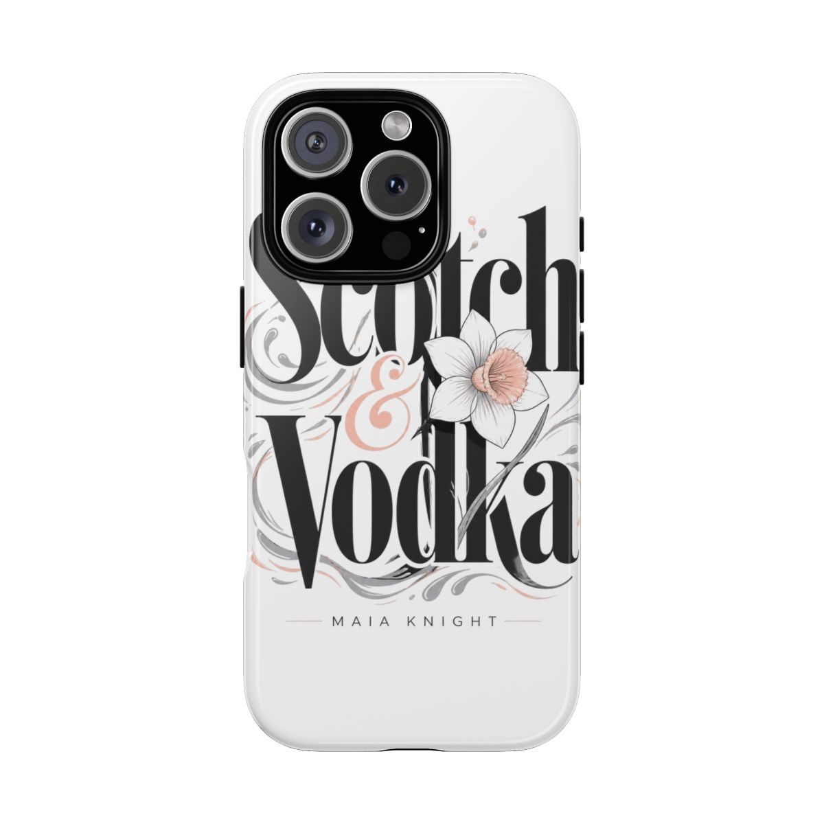Maia Knight "Scotch & Vodka" Phone Case - alternate angle 3, merchandise