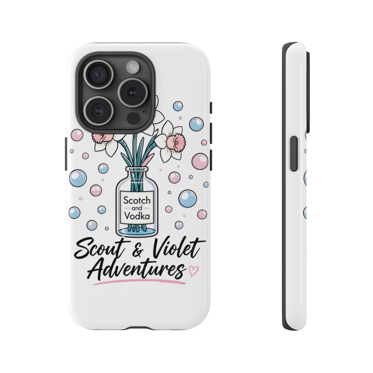 Maia Knight "Scotch and Vodka" Phone Case - alternate angle 3, merchandise