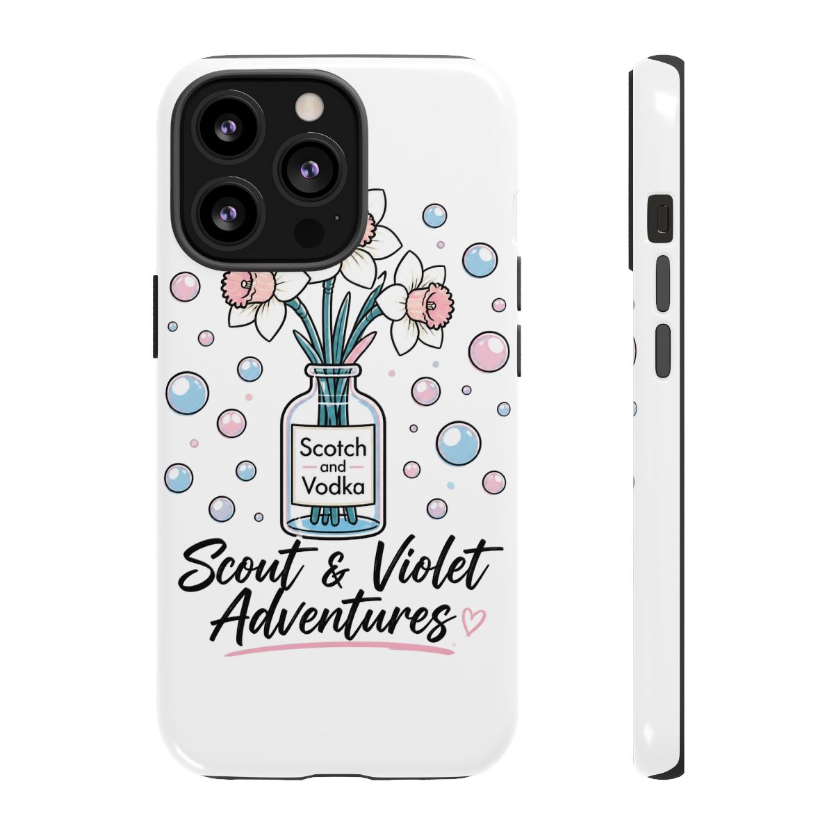 Maia Knight "Scotch and Vodka" Phone Case - alternate angle 2, merchandise