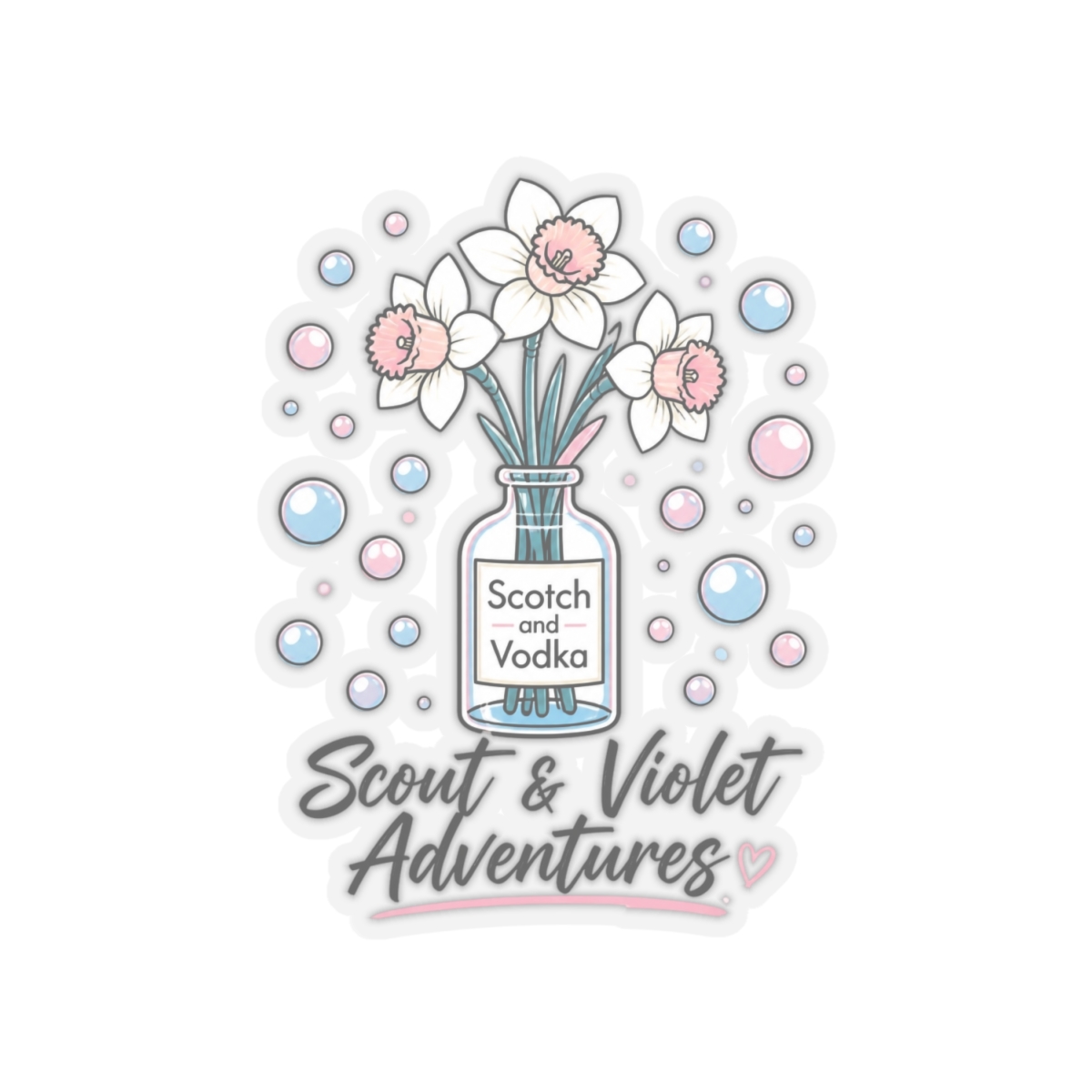 Maia Knight "Scotch and Vodka" Sticker