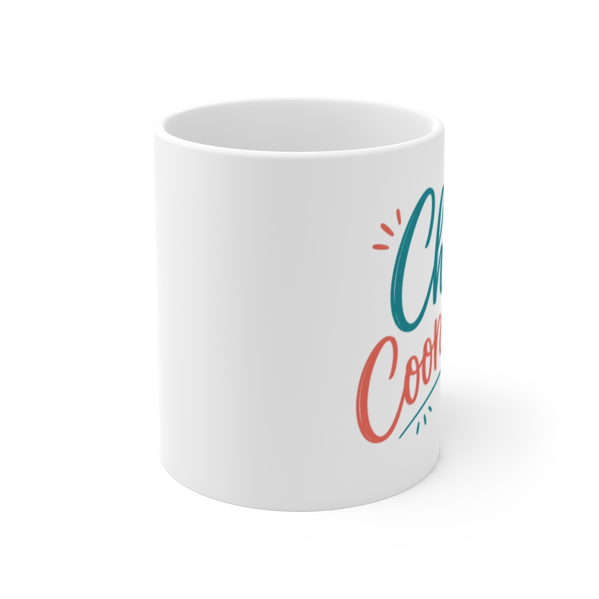 Maia Knight "Chaos Coordinator" White Mug - alternate angle 1, merchandise