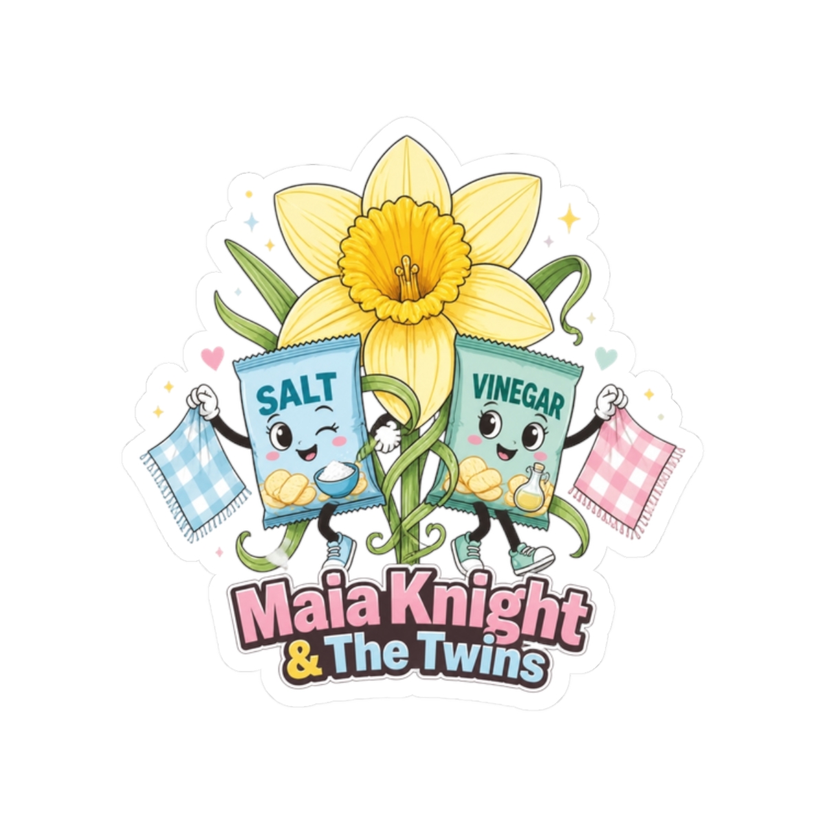 Maia Knight "Salt and Vinegar" Sticker - Official Stickers merchandise