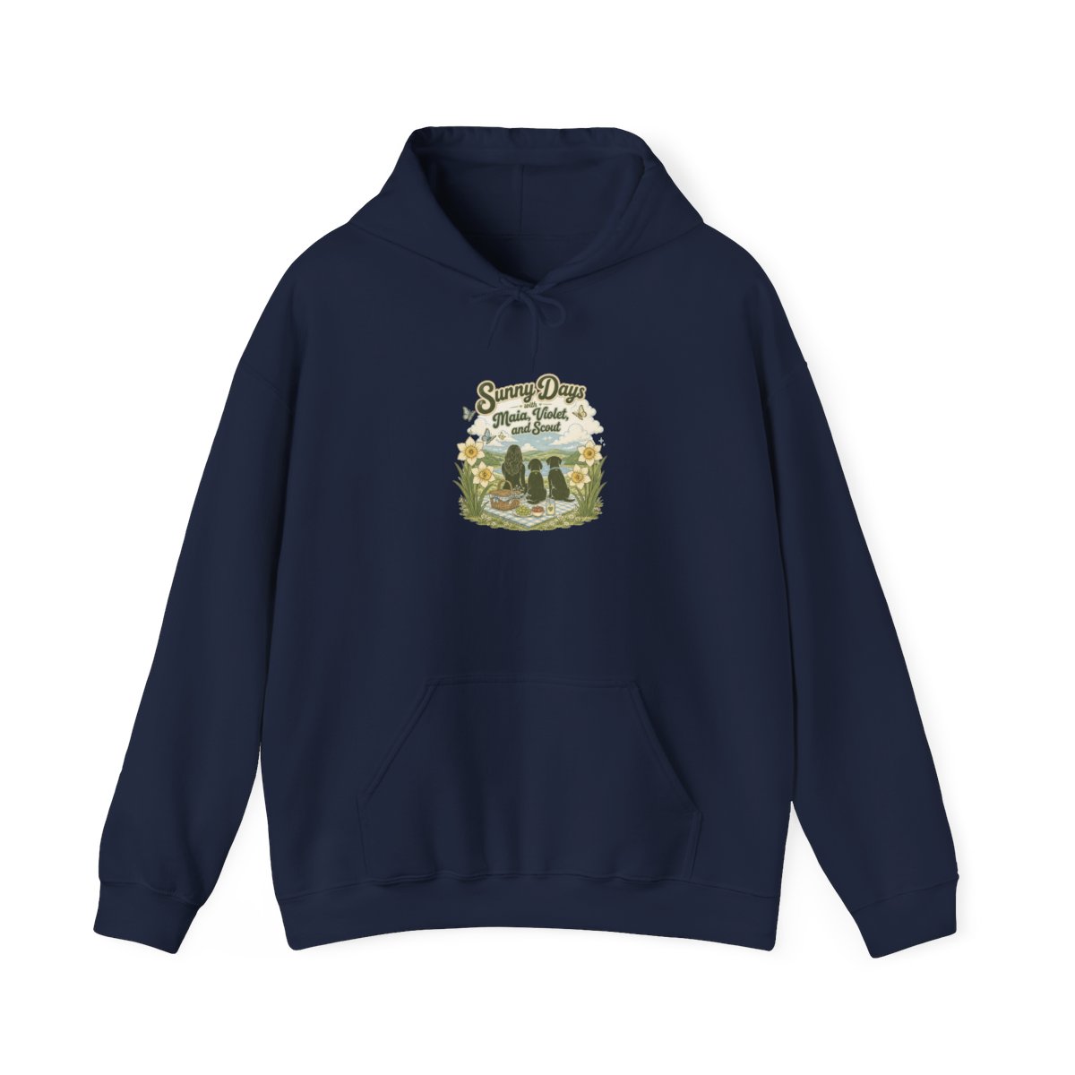 Maia Knight "Sunny Days with Maia, Violet, and Scout" Hoodie - alternate angle 5, merchandise