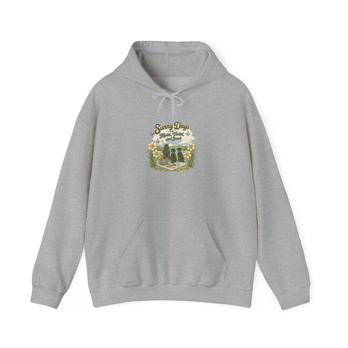 Maia Knight "Sunny Days with Maia, Violet, and Scout" Hoodie - alternate angle 4, merchandise